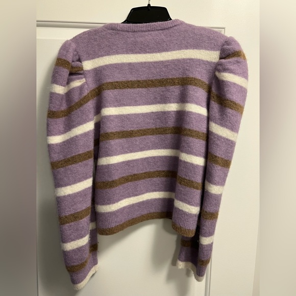 Derek Lam 10 Crosby brushed alpaca-blend striped sweater, size small - Picture 7 of 8